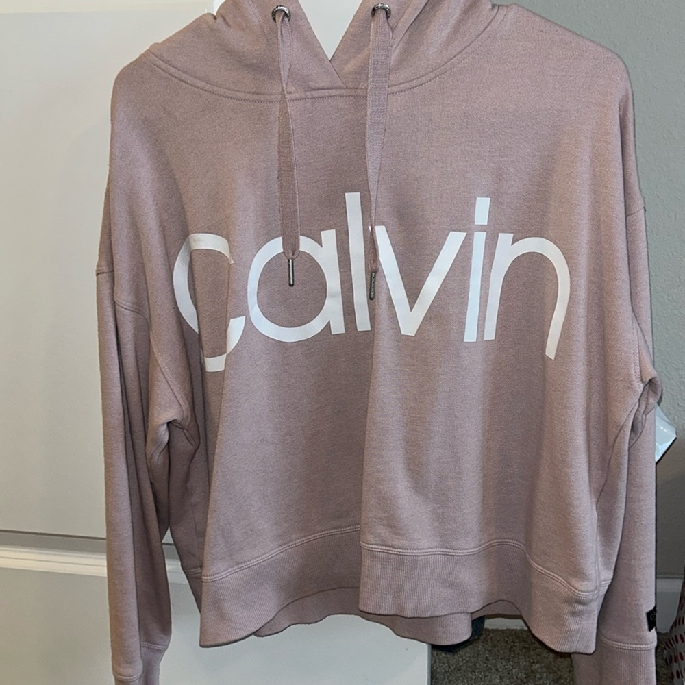 Calvin Klein hoodie- Pink!